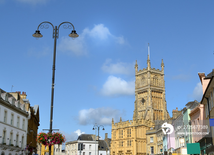 Eglise paroissiale de Cirencester en Angleterre