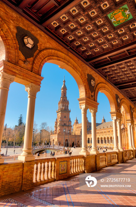 Plaza de Espana, Sevilla, Spain