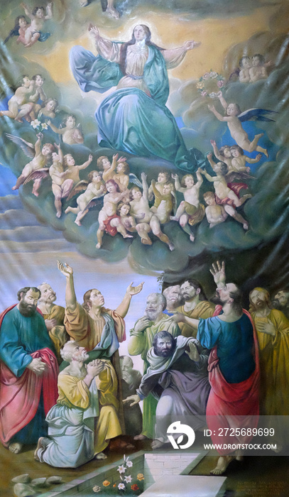 圣母升天，萨格勒布大教堂献给圣母升天的祭坛画