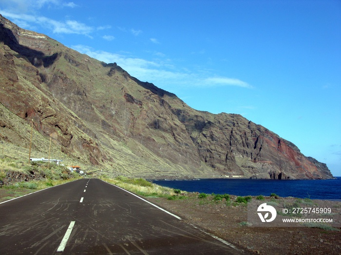 El Hierro海岸公路