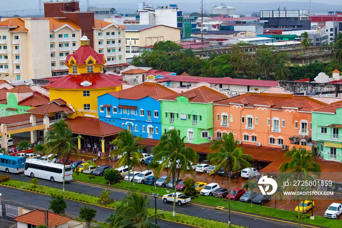 Colon is a sea port on the Caribbean Sea coast of Panama