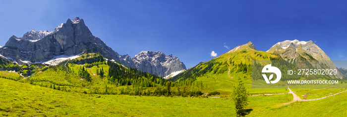 Großer Ahornboden Panorama im Karwendel