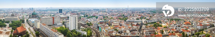 Berlin panorama - great view in the city center