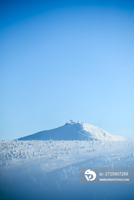 Sněžka -Śnieżka - 1603 m Summit - High quality Photo