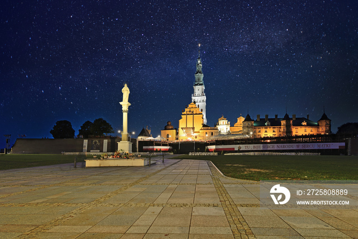 波兰Czestochowa的Jasna Gora避难所