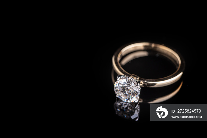 Gold Diamond Ring