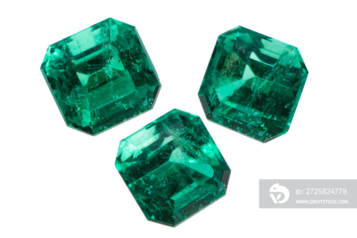 emerald crystals natural gemstone for jewelry , stone high quality