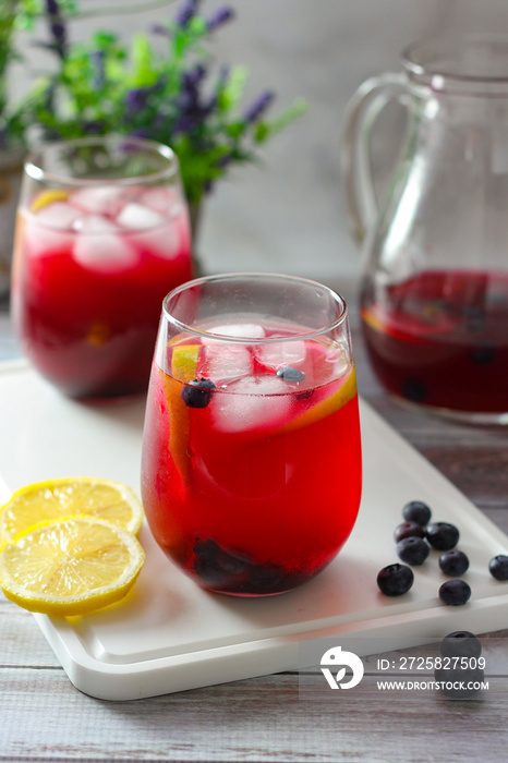 Blueberry lemonade