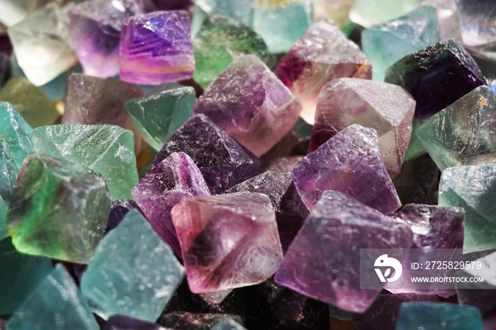 fluorite mineral texture