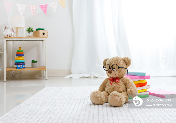 Playroom decorrative for kids at home.