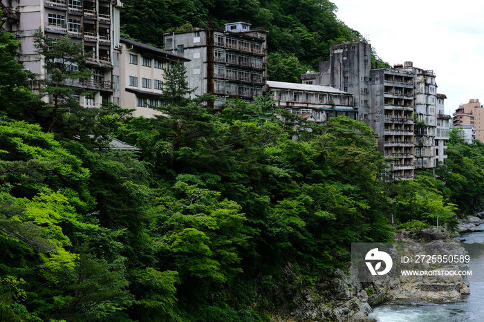 鬼怒川温泉の廃墟