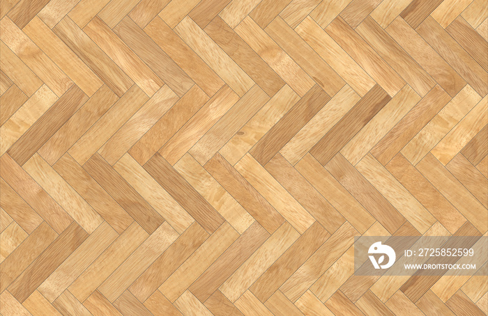 High resolution of a perfect herringbone wooden parquet - Texture and background top view