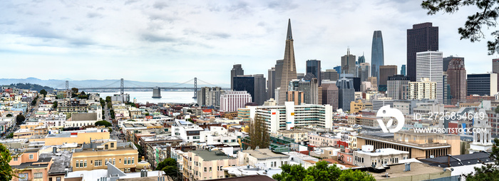 Panorama of San Francisco, California