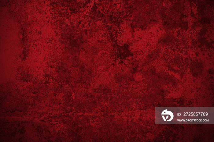 Dark red rusted metal plate texture background.