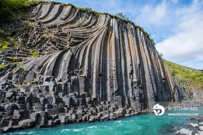 The Magnificent Studlagil canyon in Iceland