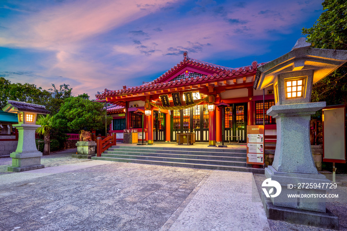 冲绳南越神社夜景