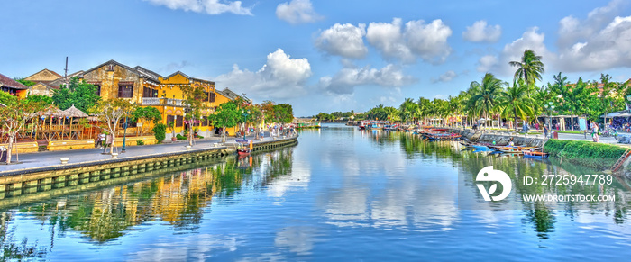 Hoi An historical center, Vietnam, HDR Image