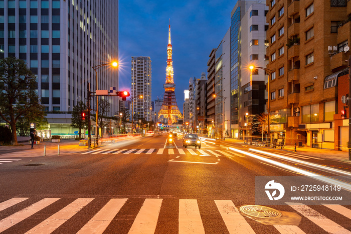 Tokyo Tower sunset