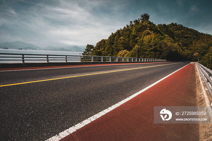 千岛湖公路美景