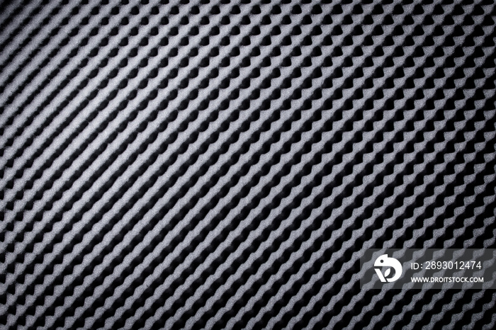 Sound proof Acoustic black gray foam absorbing, pyramid style padding layer panel for voice recordin