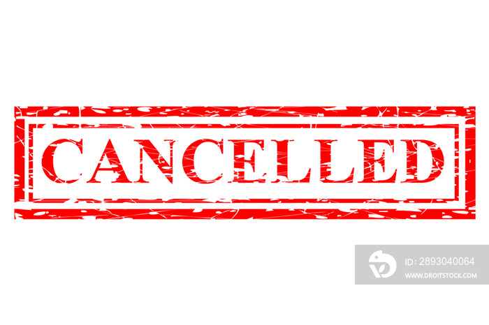 Various Rubber Stamp Effect : Cancelled