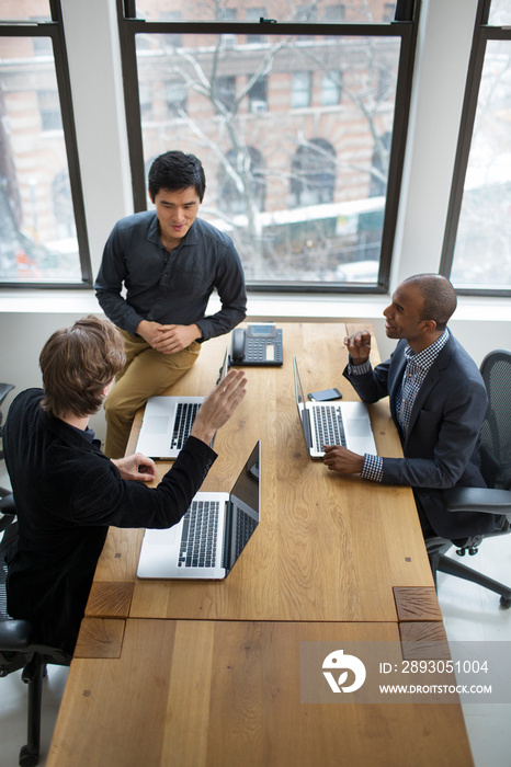 Business people during meeting in office