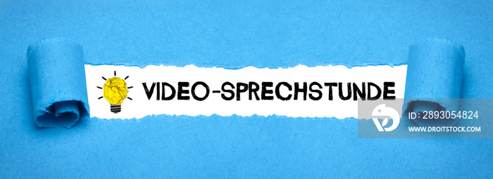 Video-Sprechstunde