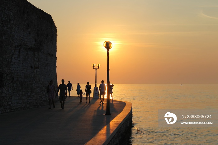 Poreč Istrian Peninsula in Croatia