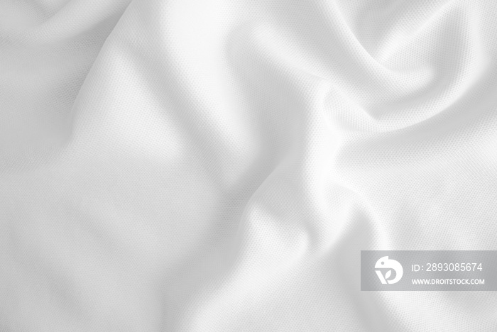 白色折叠衣服背景，织物质感
