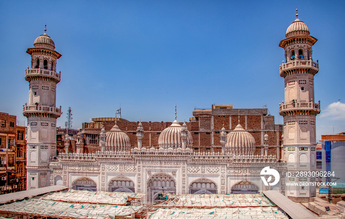 old mosque in peshawar, The Mahabat Khan Mosque; sometimes spelt Mohabbat Khan Mosque, is a 17th-cen