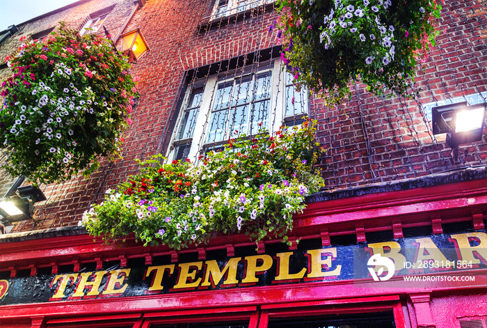 The Temple Bar – Dublin Irleand