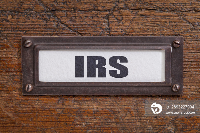 IRS-文件柜标签