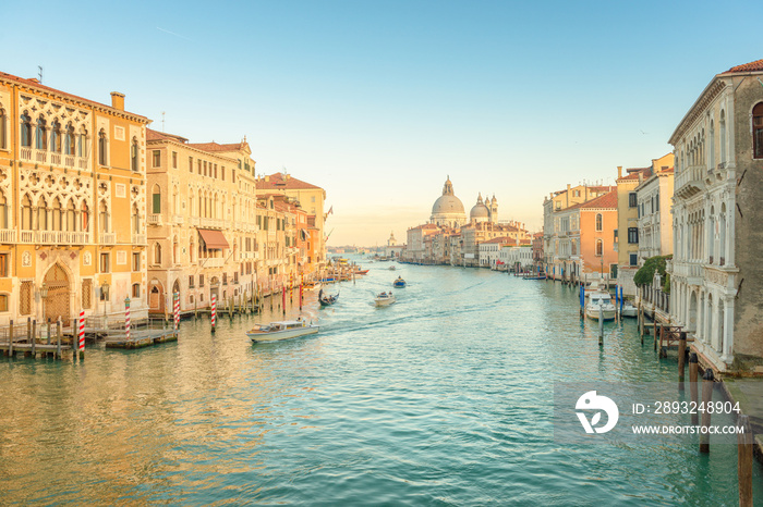 Sunset at the Grand Canal, Venice - Italy