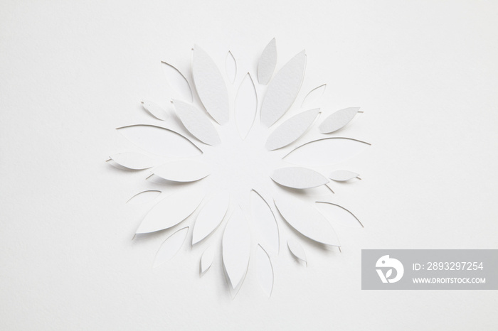 Paper origami flower