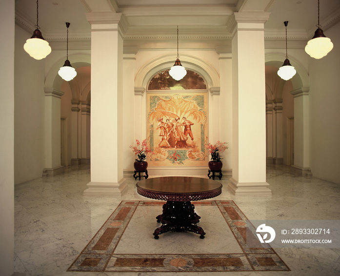 Interior of the Istana Presidential Palace, Singapore