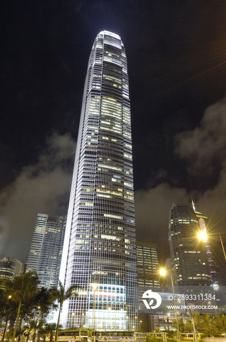 China, Hong Kong, Hong Kong Island, Central District skyscrapers, International Finance Center