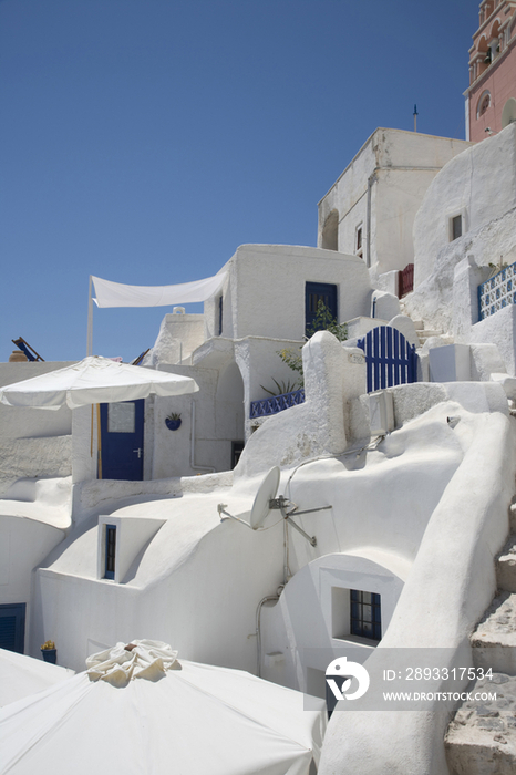 Greece, Cyclades, Santorini, Oia, village