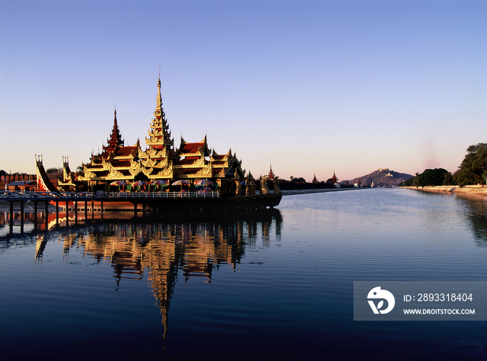 Myanmar, Royal Palace of Mandalay