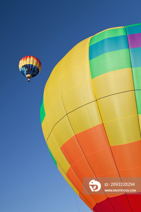 Hot Air Balloon In Flight