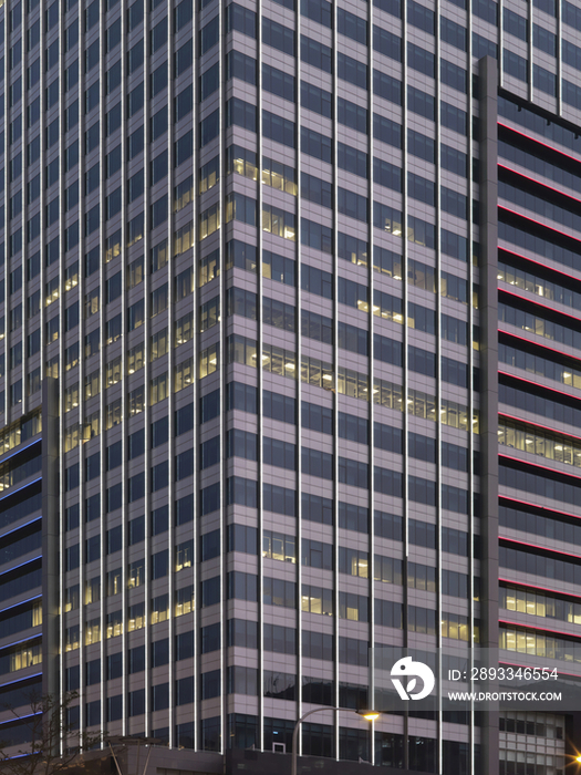 Full frame shot of modern building