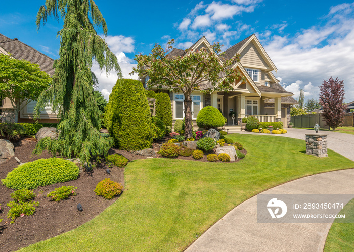 Luxury house in Vancouver, Canada.