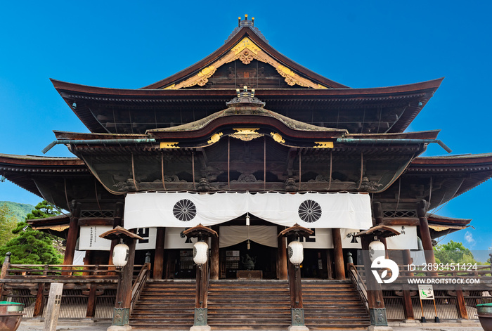 長野県善光寺本堂