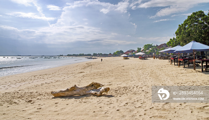 Jimbaran beach on Bali, Indonesia