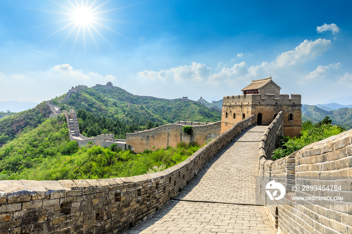 The Great Wall of China at Jinshanling