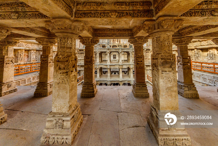 UNESCO world heritage Queen’s step well or rani ki vav is situated in the town of Patan, district pa