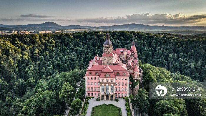 Książ Castle in Lower Silesia, Poland