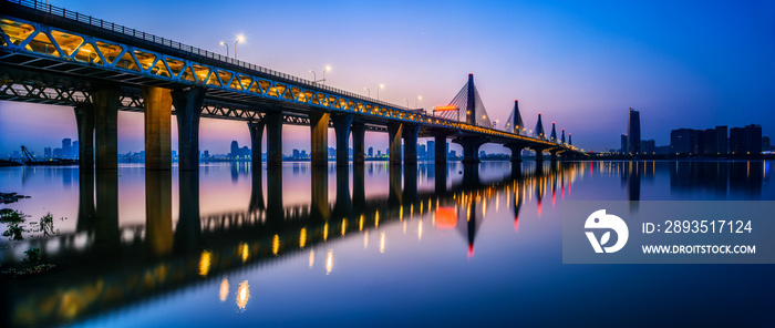 bridge at night