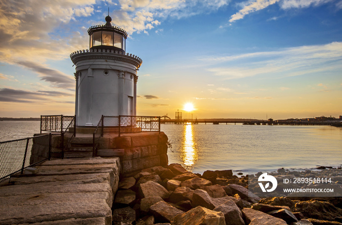 Lighthouse dawn