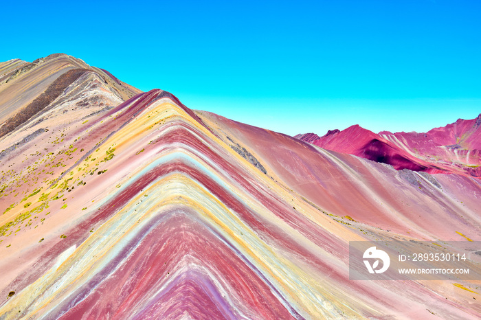 秘鲁库斯科地区的彩虹山