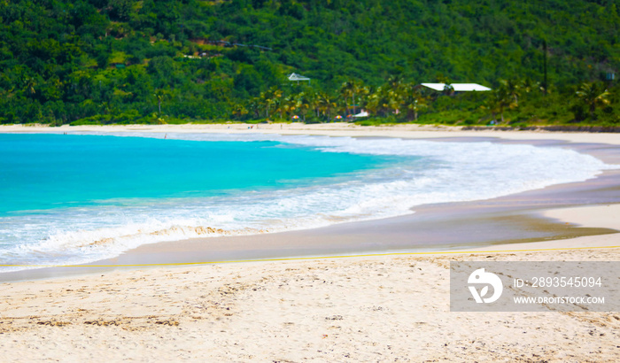 Flamenco Beach seaside shore Culebra Puerto Rico